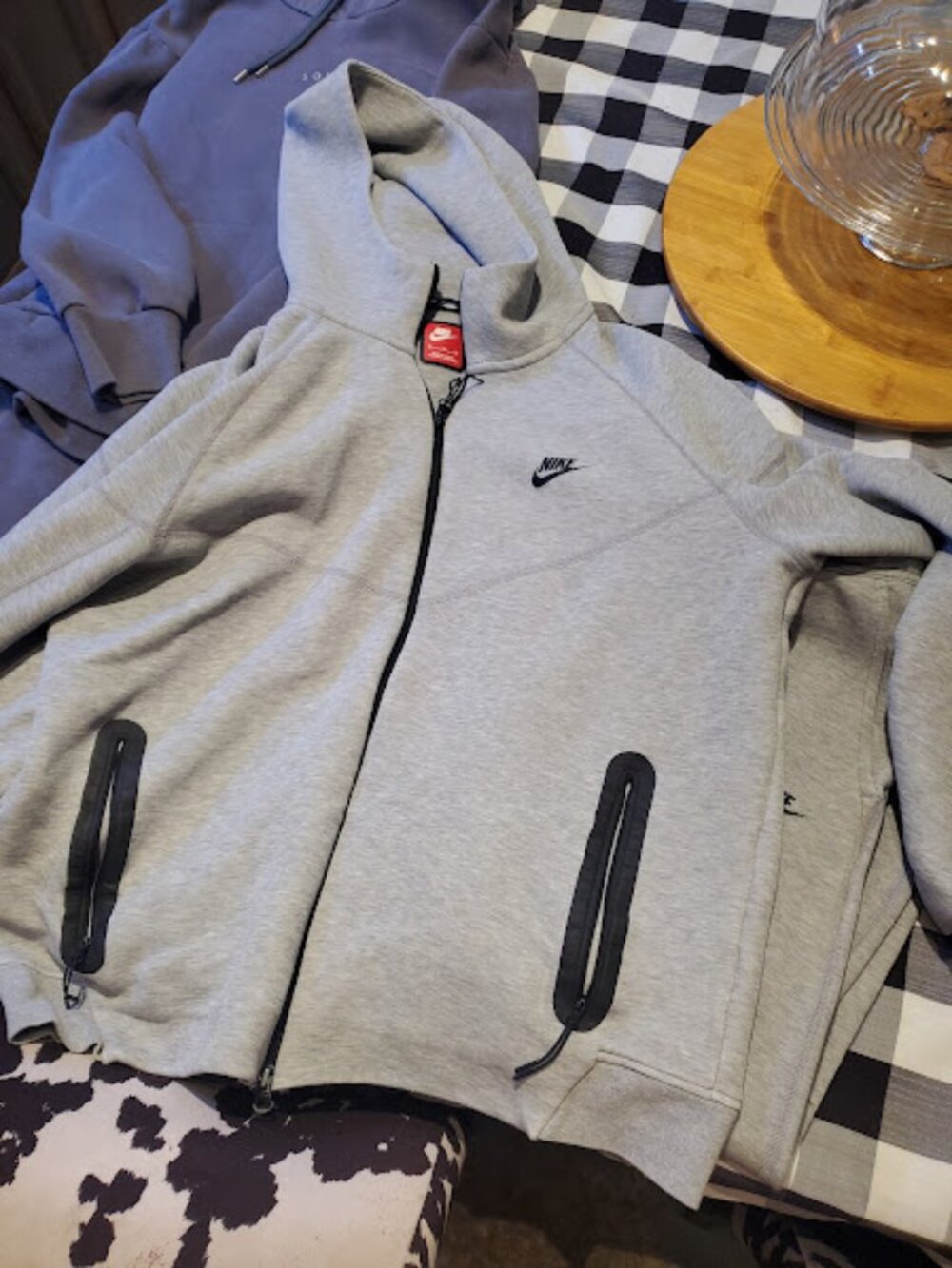 🩶 NIKE TECH FLEECE WINDRUNNER SET – GREY – NEVER WORN 🩶